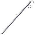 Rebar Stake With Loop 12Pcs Grip Rebar 3 8X 18 Inch Steel Durable Heavy Duty Tent Canopy Ground Stakes With Angled Ends And 1 Inch Loops For Campsites And Canopies Black Steel