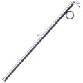Rebar Stake With Loop 16Pcs Grip Rebar 3 8X 18 Inch Steel Durable Heavy Duty Tent Canopy Ground Stakes With Angled Ends And 1 Inch Loops For Campsites And Canopies Black Steel