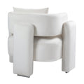 Modern Design Velvet Lounge Chair,Single Sofa With Pillows For Living Room,Bedroom Beige Beige Bedroom Modern Foam Velvet Velvet