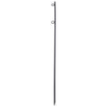 Rebar Stake With Loop 4Pcs Grip Rebar 5 8X 55.5 Inch Steel Durable Heavy Duty Tent Canopy Ground Stakes With Angled Ends And 1 Inch Loops For Campsites And Canopies Black Steel