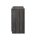 Drawer Dresser Cabinet,Sideboard,Bar Cabinet,Buffet Server Console,Table Storge Cabinets,Flat Out The Corners Of The Drawers,Six Drawers,For Dining Room,Living Room,Bedroom,Kitchen Hallway,Dark Gray