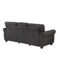 9552 Black Grey 3S Black Chenille