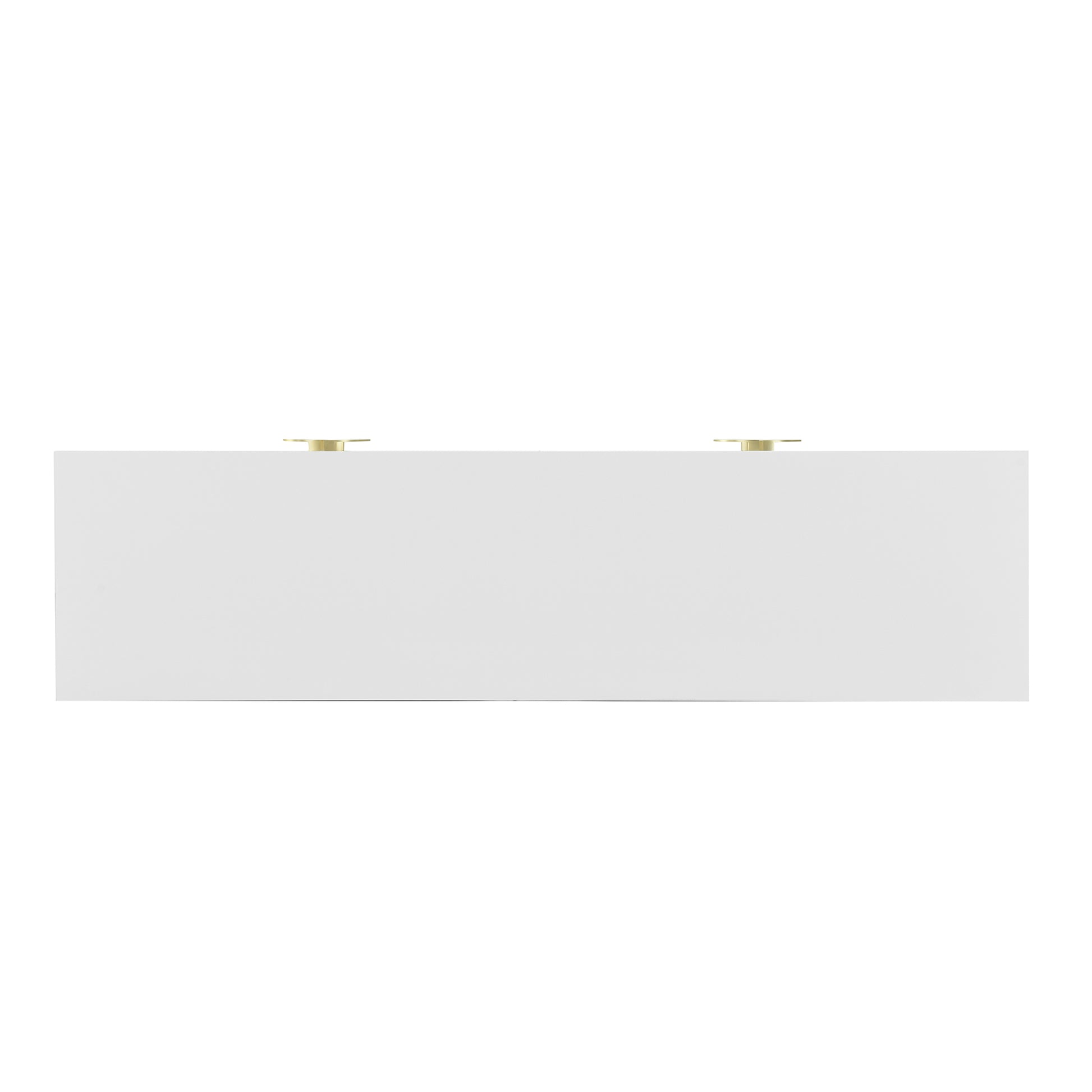 Four Door Metal Handle Storage Cabinet, Suitable For Study, Living Room, Adjustable Shelf White Solid Wood Mdf