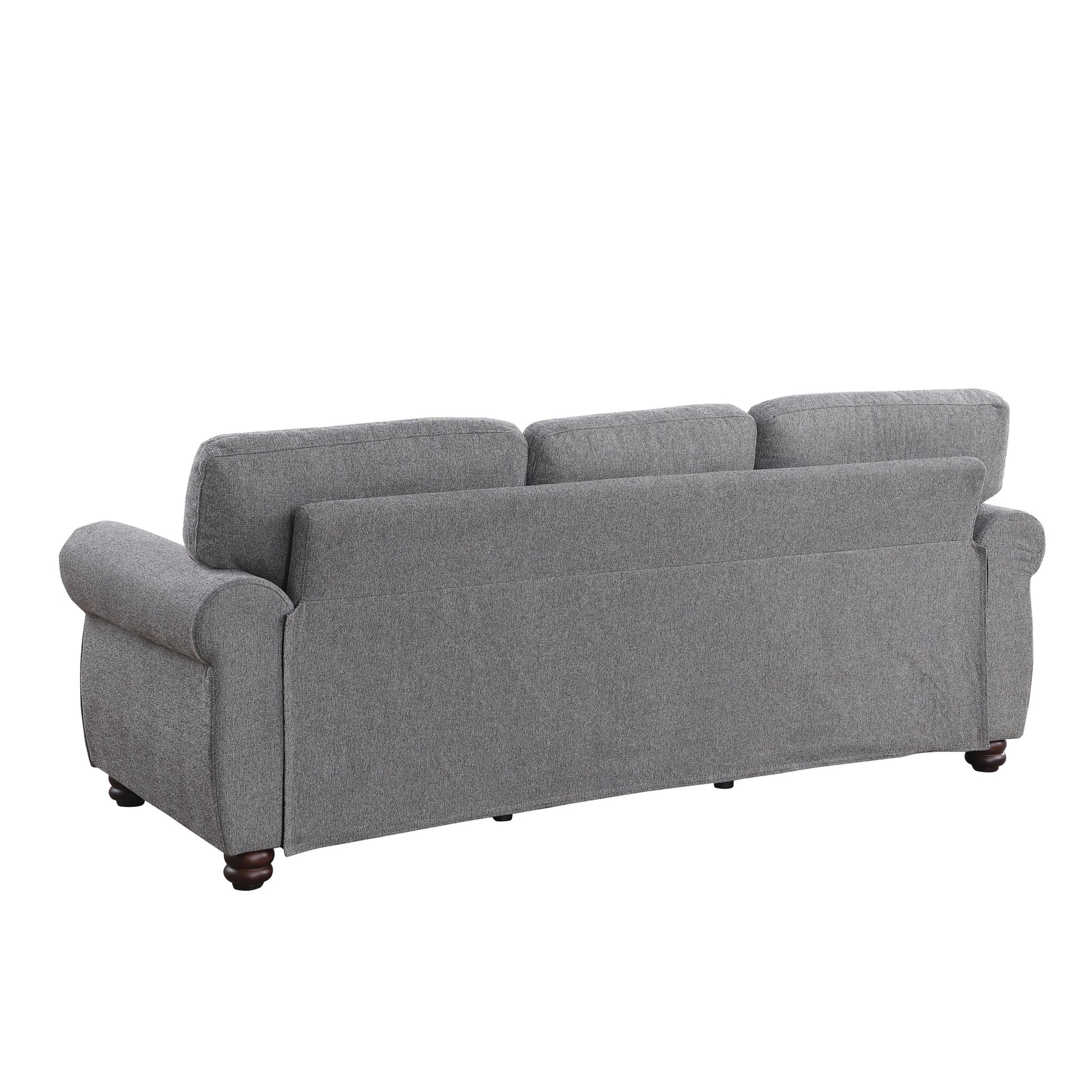 9552 Dark Grey 3S Dark Grey Chenille
