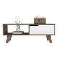 Hamburg Coffee Table 2.0One Open Shelf, One Drawer Multicolor Mdf Engineered Wood