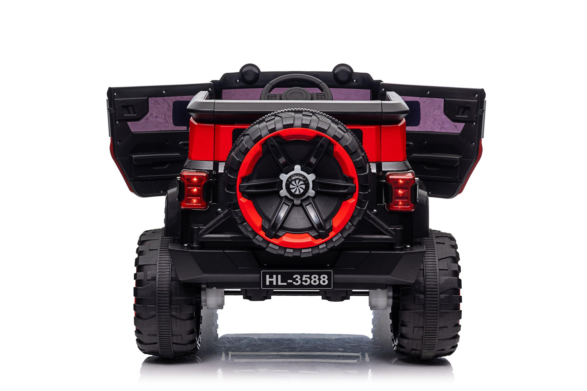 Kids Ride On Car,Tamco Kids Electric Car With Remote Control 12 V Children Car Motorized Vehicles For Girls Boys Gift, Music, Horn, Spring Suspension, Safety Lock, Led Light Red 50 99 Lbs 3 To 4 Years Plastic