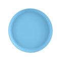 Light Blue Plastic Side Table Stylish And Versatile Plastic Round Side Table Lake Blue Plastic