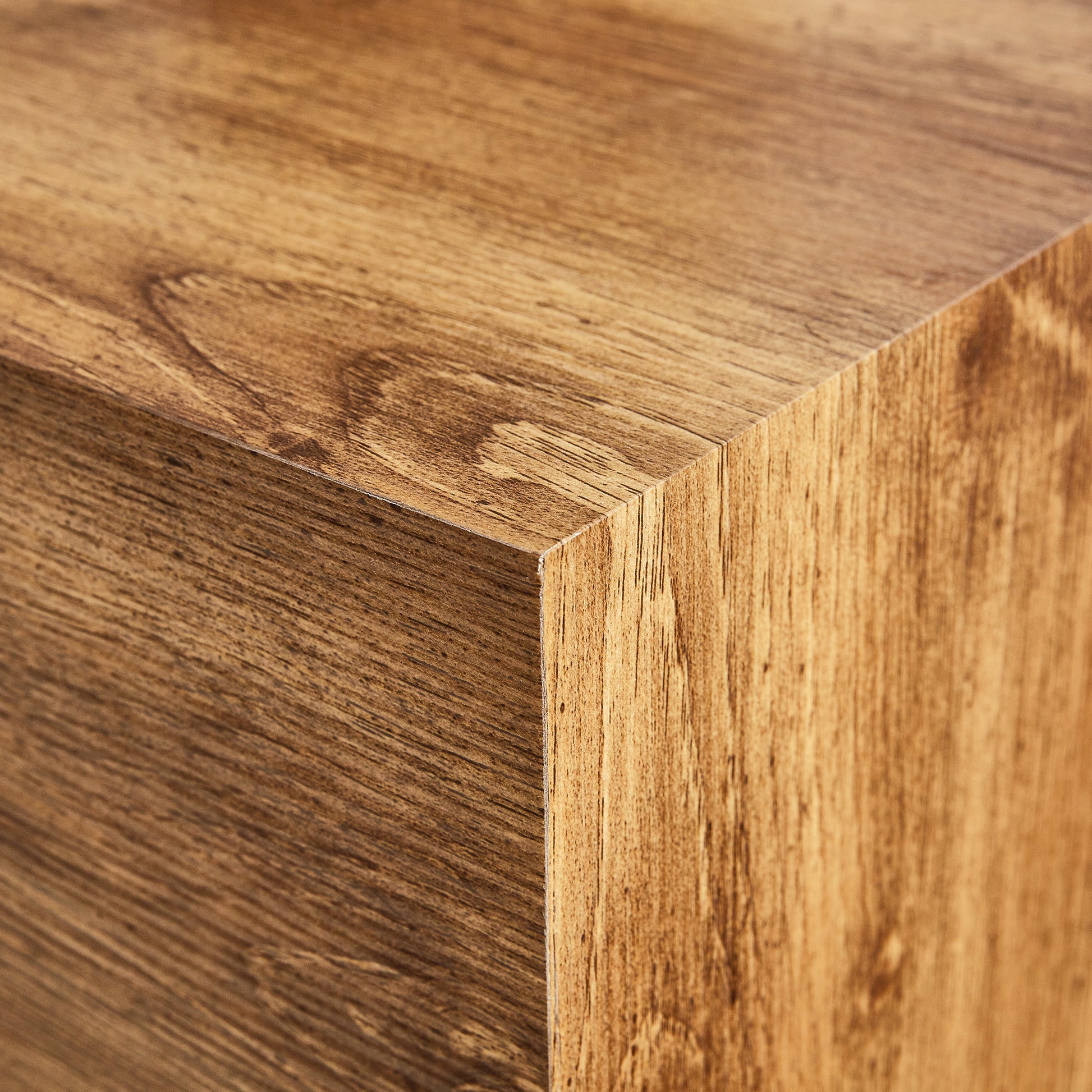 Modern Mdf Coffee Table With Wood Texture Pattern 39.37X23.62X11.81 Inches Stylish And Durable Design Wood Mdf