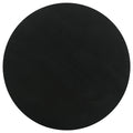 Black Stain Pedestal Accent Table Black Primary Living Space Farmhouse,Rustic Mango Round Coffee & End Tables Wood Pedestal