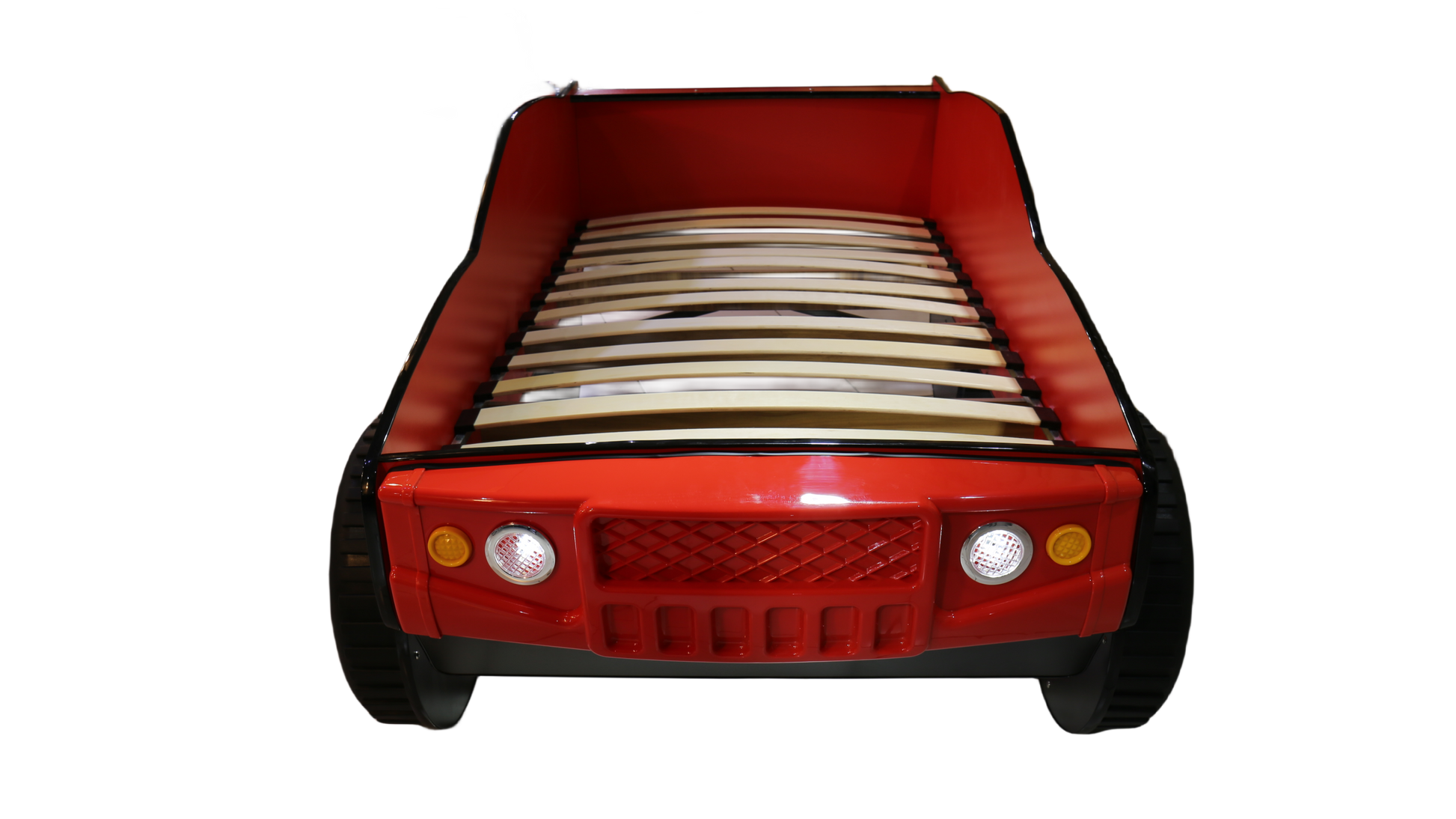 Unlimited Speed Jeep Bed Twin Red Mdf