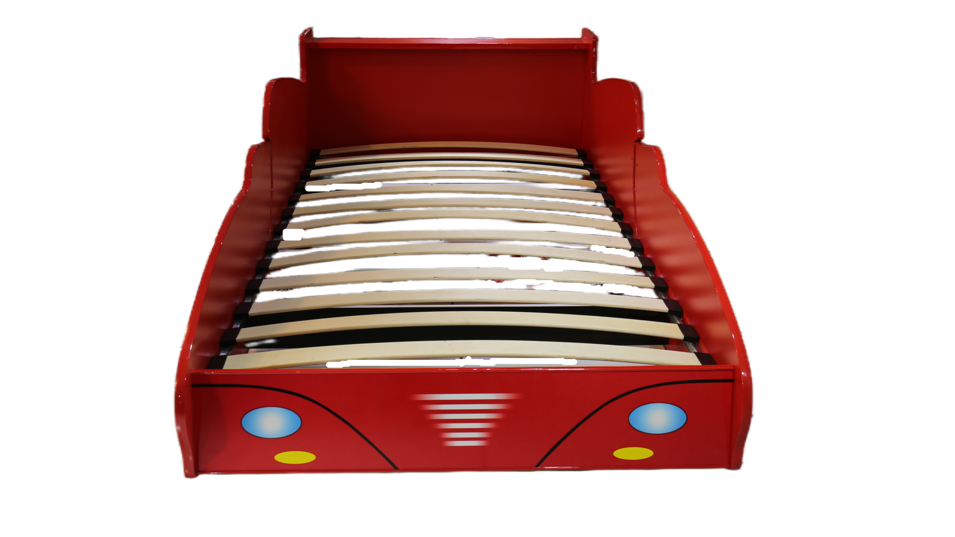 Supreme F1 Racing Car Bed Twin Red Mdf