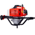 2.7Hp Post Hole Digger 63Cc Gas Powered 2 Stroke Auger Digging Drill Shaft Size 3 4