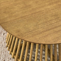 Modern Minimalist Coffee Table, Solid Wood Coffee Table, Nordic Style Coffee Table, Simple Design, Suitable For Both Home And Office. Brown Yellow Solid Wood Mdf