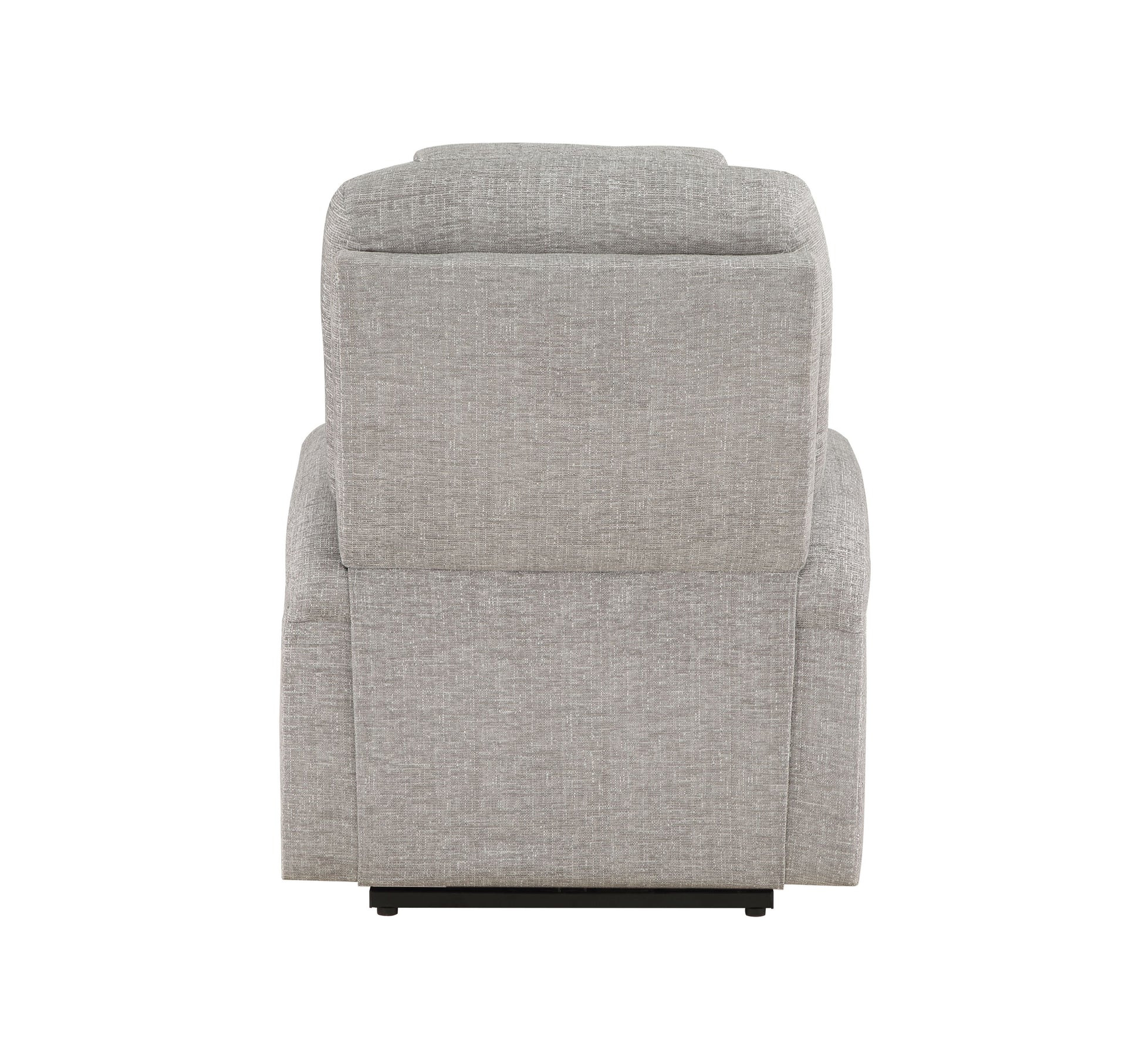 Evander Recliner W Power Lift, Light Gray Chenille Lv02180 Light Gray Wood