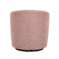Lainey Henna Swivel Barrel Chair Red Foam Polyester