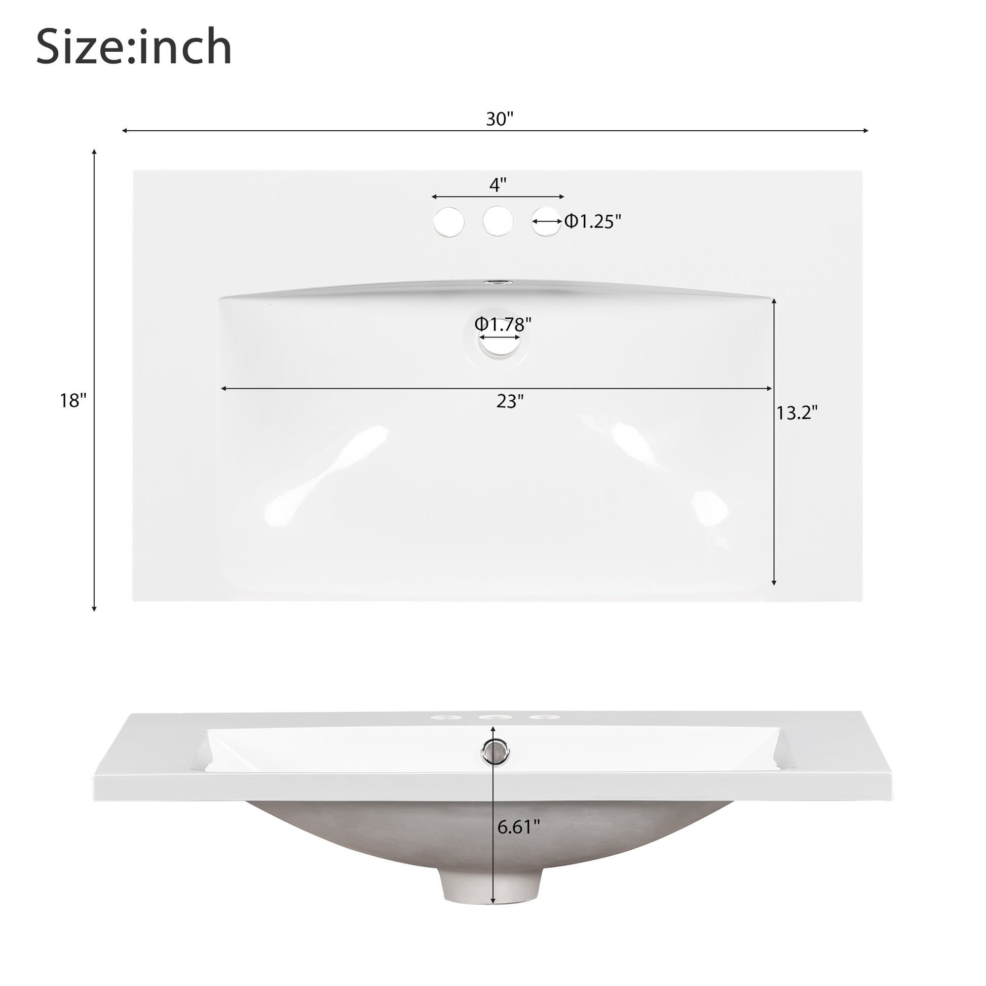 30'' Bathroom Vanity With Resin Sink Combo,Solid Wood Frame Bathroom Storage Cabinet, Freestanding Vanity Set With 3 Drawers& Soft Closing Doors Same As Sw000120Aab Black Bathroom Solid Wood Mdf
