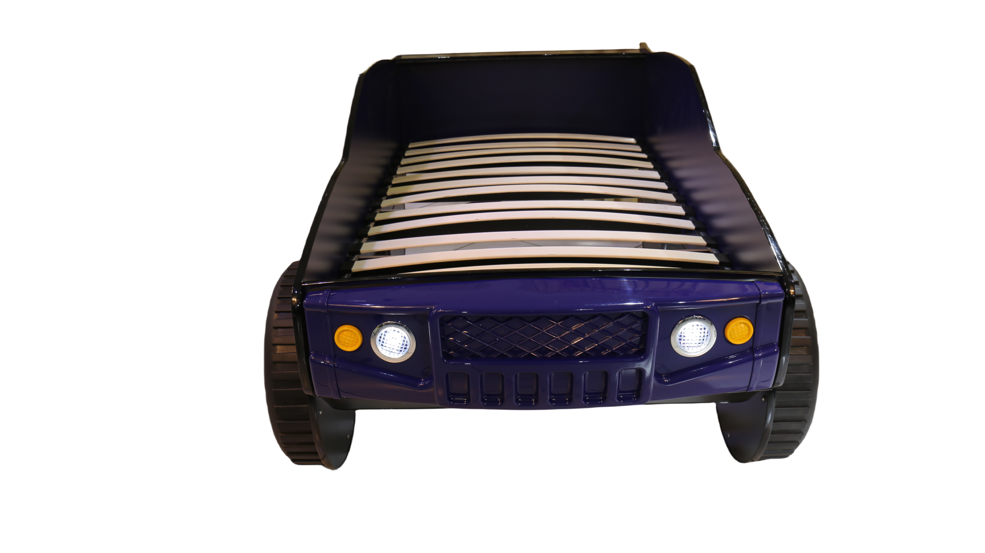 Unlimited Speed Jeep Bed Twin Blue Mdf