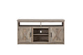 Farmhouse Barn Door Tv Media Stand Modern Entertainment Console For Tv Up To 65