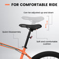 A26322 26 Inch Mountain Bike Adult Aluminum Frame Shock Absorbing Front Fork Bike 21 Speed Disc Brake Mountain Bike Orange Aluminium