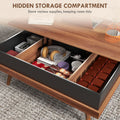 Homcom Lift Top Coffee Table, 39.25