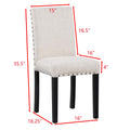 Five Piece Dining Set With Imitation Marble Tabletop, Restaurant Combination Set, Solid Wood Dining Table And 4 Chairs, Space Saving Combination Furniture For Kitchen And Dining Room. Black White Solid Wood Mdf
