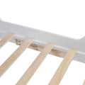 Full Size Car Shaped Bed With Tents,White Natural White Natural Plywood