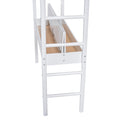 Full Size Teddy Fleeceloft Bed Wood Bed, White Full White Fleece