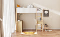 Full Size Teddy Fleeceloft Bed Wood Bed, Natural Full Natural Fleece