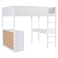 Full Size Teddy Fleeceloft Bed Wood Bed, White Full White Fleece