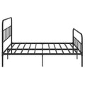 Metal Platform Bed Frame With Headboard, Sturdy Metal Frame, No Box Spring Needed Full Full Black Iron