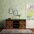 Farmhouse 66 Inch Tv Stand Console For Tvs Up To 80 Inches, No Assembly Required, Aged Whiskey Finish Brown Brown Primary Living Space 60 69 Inches 80 89 Inches Farmhouse,Lodge,Rustic Alder 80 Inches Wood