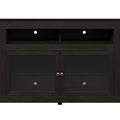 Skyline 95 Inch Tv Stand Console For Tvs Up To 100 Inches, No Assembly Required, Mocha Finish Brown Espresso Primary Living Space 90 Inches Or Larger 90 Inches Or Larger Contemporary,Modern Poplar 85 Inches Wood