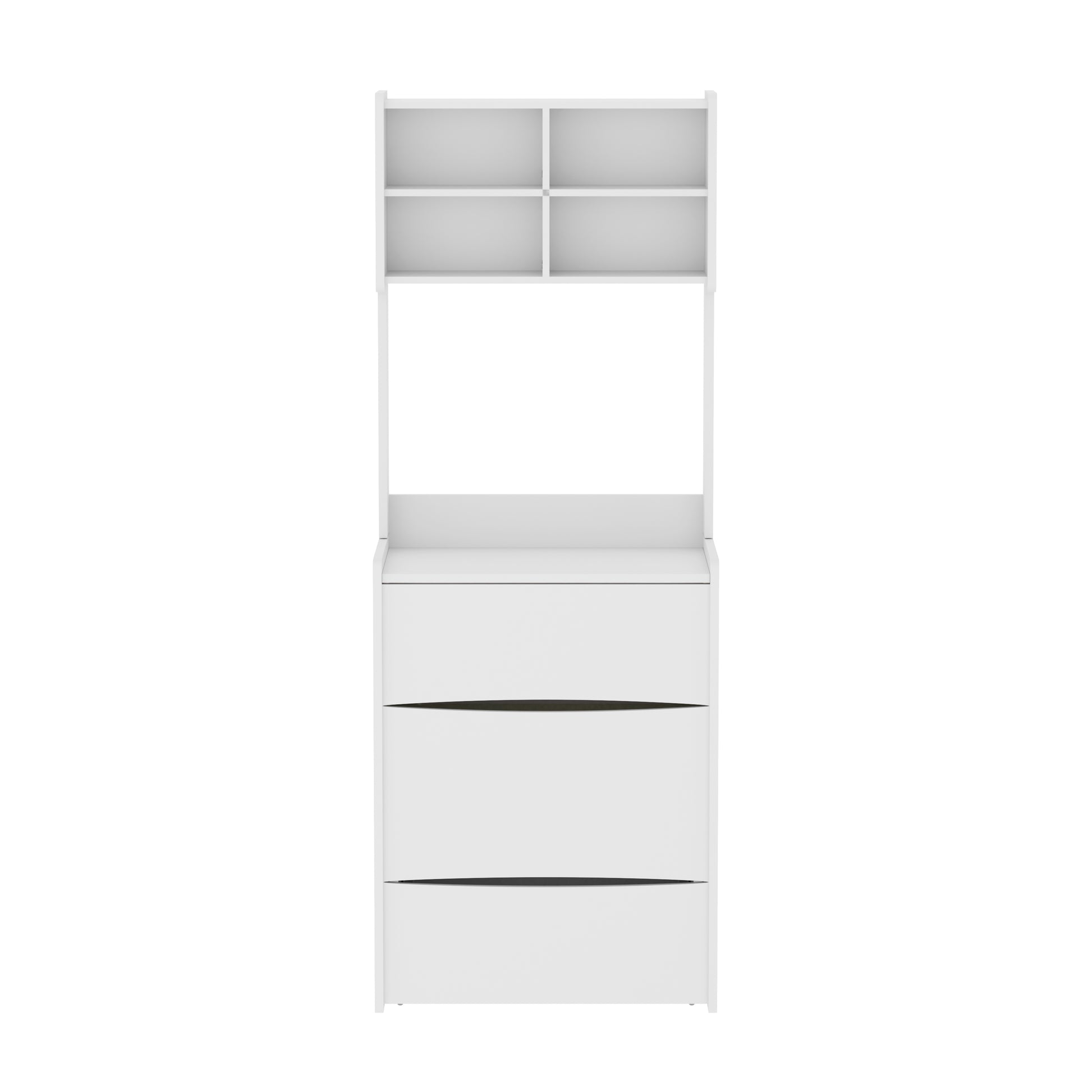 Dressing Table With Flip Top Led Illuminated Mirror, Vanity Table With Internal Storage Area, Makeup Vanity Dressing Table With Removable Upholstered Stool, Practical And Space Saving, Bedroom, White White Bedroom Mdf