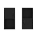 Medicine Cabinet Florence, Bathroom, Black Black Particle Board Engineered Wood