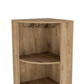 Bar Cabinet Jansen, Living Room, Macadamia Beige Particle Board Engineered Wood