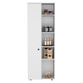 Multistorage Kitchen Pantry Lane, Kitchen, White White Particle Board Engineered Wood