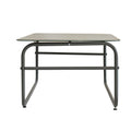 4 Piece Outdoor Patio Furniture Sets, Patio Conversation Set With Removable Seating Cushion, Courtyard Patio Set For Home, Yard, Poolside Grey Gray Aluminum