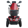 S500 Red Heavy Duty Mobility Scooter Red Metal