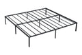 King Size Metal Bed Frame King Black Steel