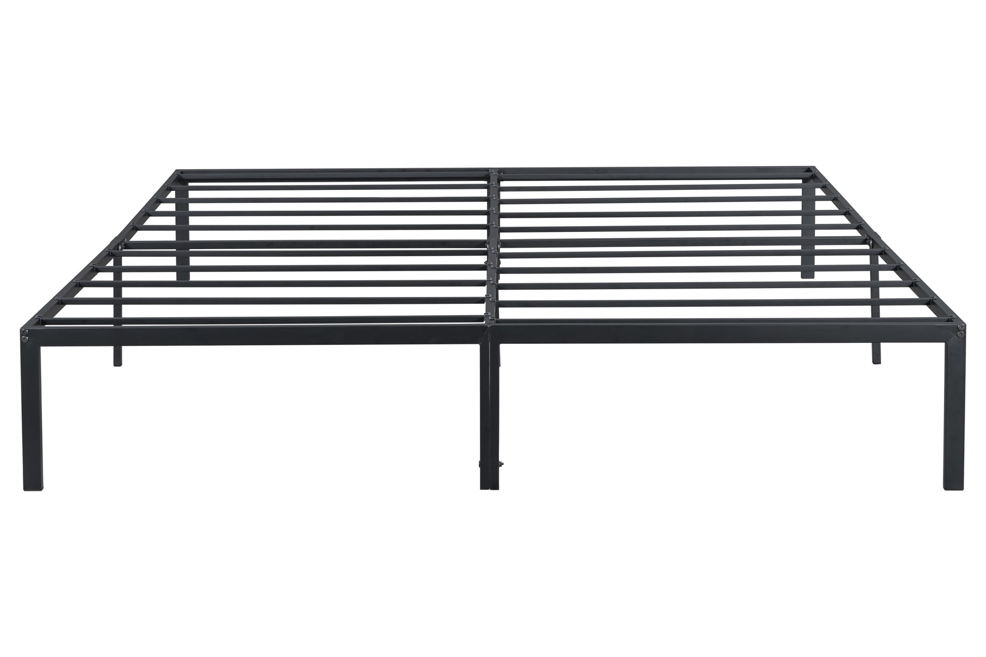 King Size Metal Bed Frame King Black Steel