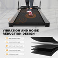 Motorized Electric Treadmill For Home 3 Level Manual Inclination & Foldable Running Machine With 12 Programs With Phone Holder Indoor Fitness Black Handheld Foldable Office American Design Multifunctional Abs Steel Q235