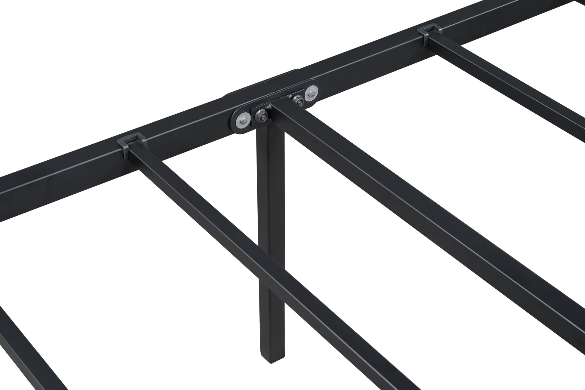 King Size Metal Bed Frame King Black Steel