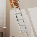 Aluminum Attic Ladder 350 Pound Capacity 22 1 2