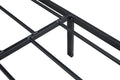 King Size Metal Bed Frame King Black Steel