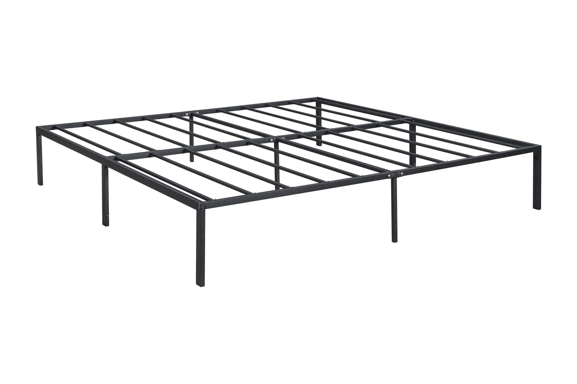 King Size Metal Bed Frame King Black Steel