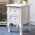 Nightstand Drawer Organizer Storage Cabinet Bedside Table Bedroom Furniture Woode Nordic White Bedside Table Solid Wood White White Solid Wood Mdf