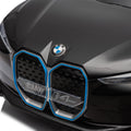 Licensed Bmw I4,12V Kids Ride On Car 2.4G W Parents Remote Control,Electric Car For Kids,Three Speed Adjustable,Power Display, Usb,Mp3 ,Bluetooth,Led Light,Two Point Safety Belt,Story Black Plastic Indoor & Outdoor Use