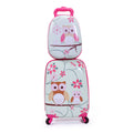 2 Pcs Kids Luggage Set, 12