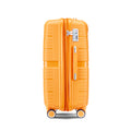 Luggage Sets 4 Piece 14 20 24 28 Pp Lightweight & Durable Expandable Suitcase Orange Polypropylene