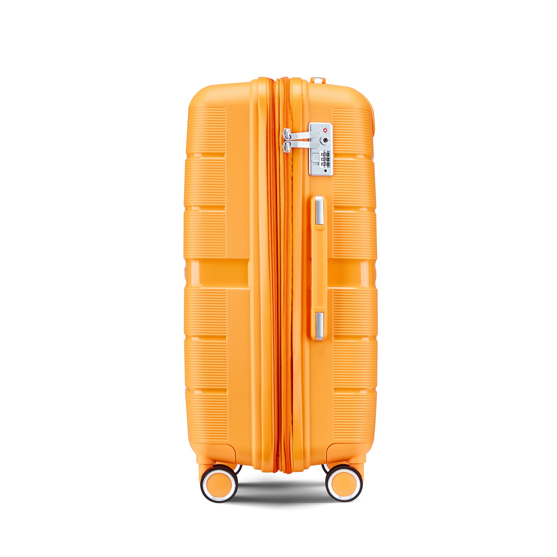 Luggage Sets 4 Piece 14 20 24 28 Pp Lightweight & Durable Expandable Suitcase Orange Polypropylene